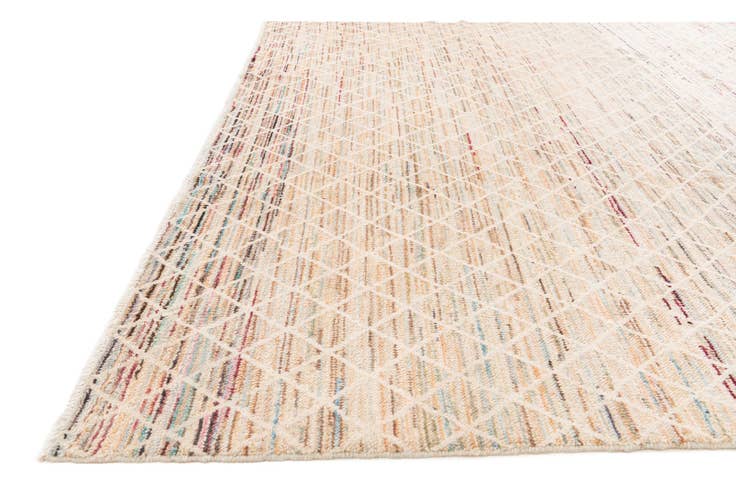 Detail image of 7' 9 x 9' 6 Hand Knotted Moroccan Wool Rug