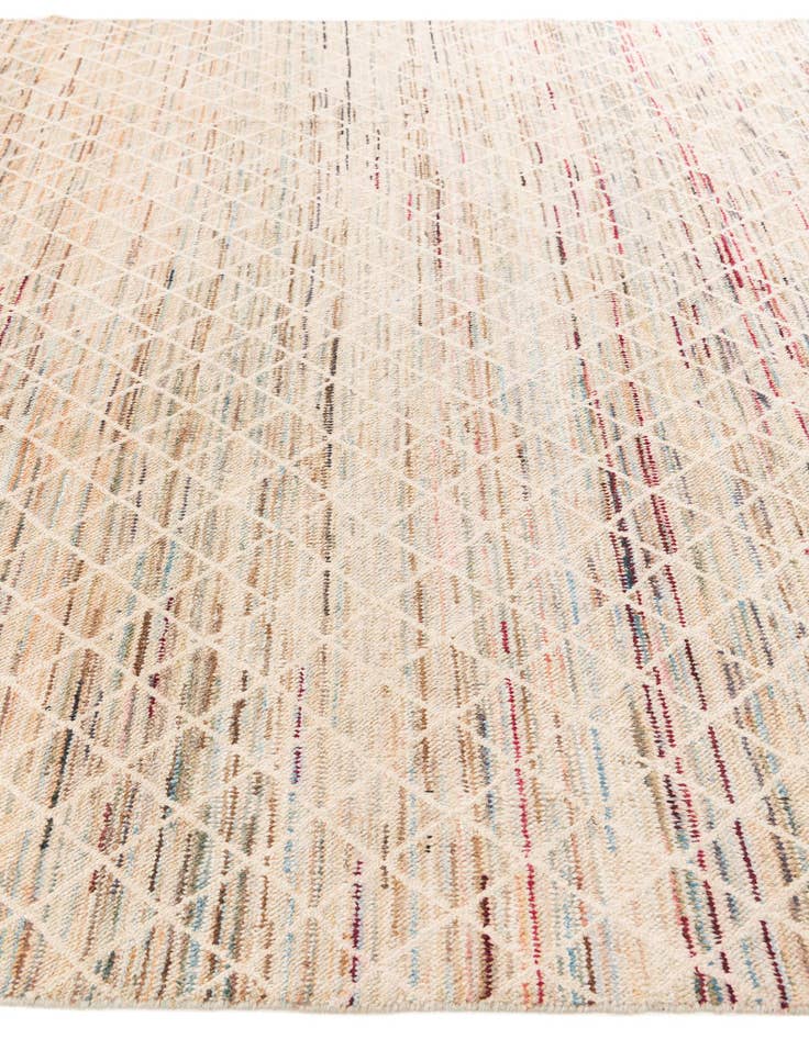 Detail image of 7' 9 x 9' 6  Hand Knotted Moroccan Wool Rug