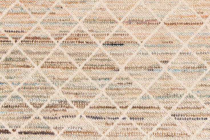 Detail image of 7' 9 x 9' 6 Hand Knotted Moroccan Wool Rug