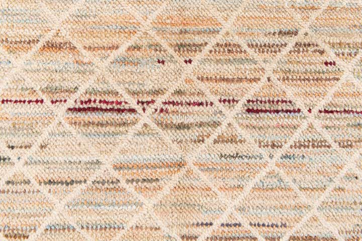 7' 9 x 9' 6 Hand Knotted Moroccan Wool Rug