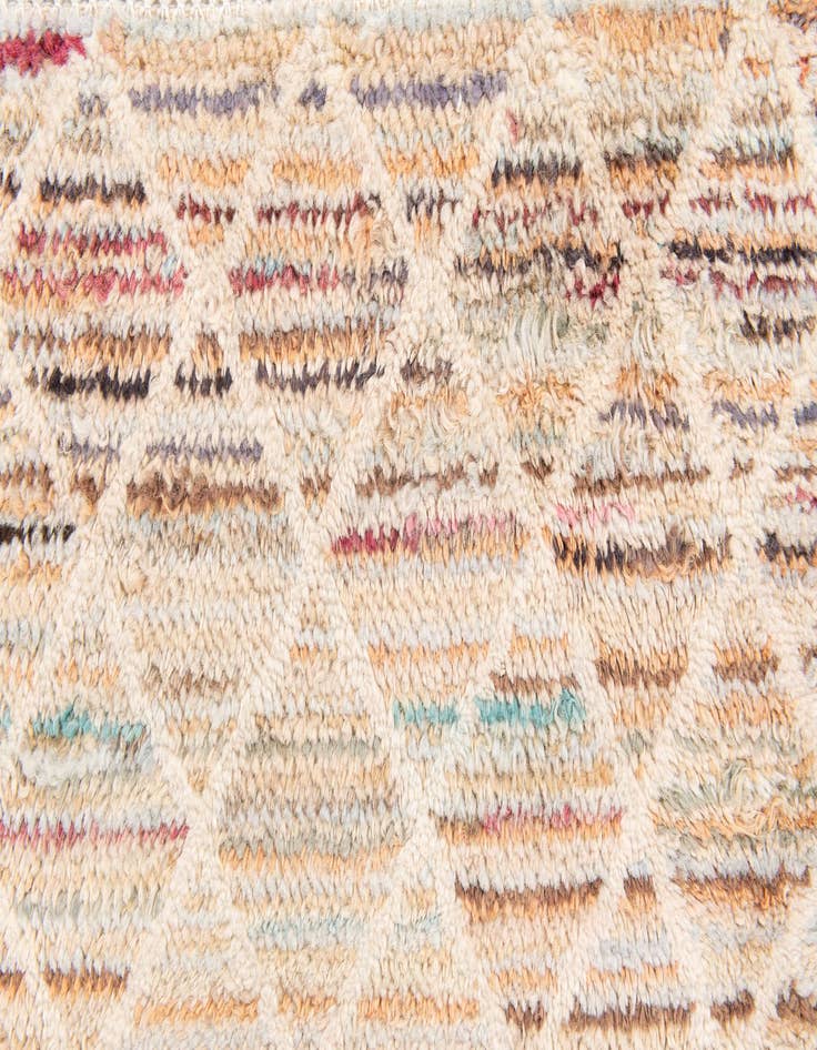 Detail image of 7' 9 x 9' 6  Hand Knotted Moroccan Wool Rug