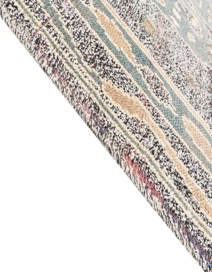 Detail image of 6' x 9' 5 Hand Knotted Moroccan Wool Rug