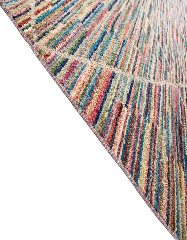 Detail image of 8' 8 x 11' 10  Hand Knotted Moroccan Wool Rug