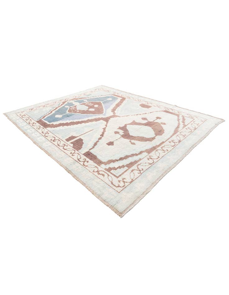 Detail image of 8' 3 x 10'  Hand Knotted Moroccan Wool Rug