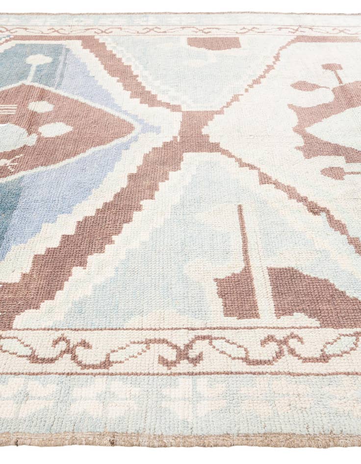 Detail image of 8' 3 x 10'  Hand Knotted Moroccan Wool Rug
