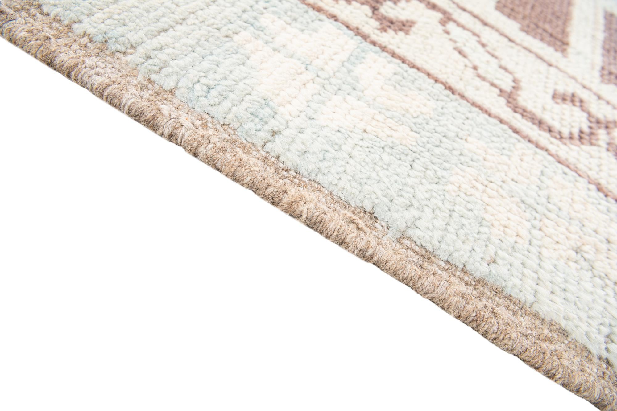 250cm x 305cm Hand Knotted Moroccan Wool Rug