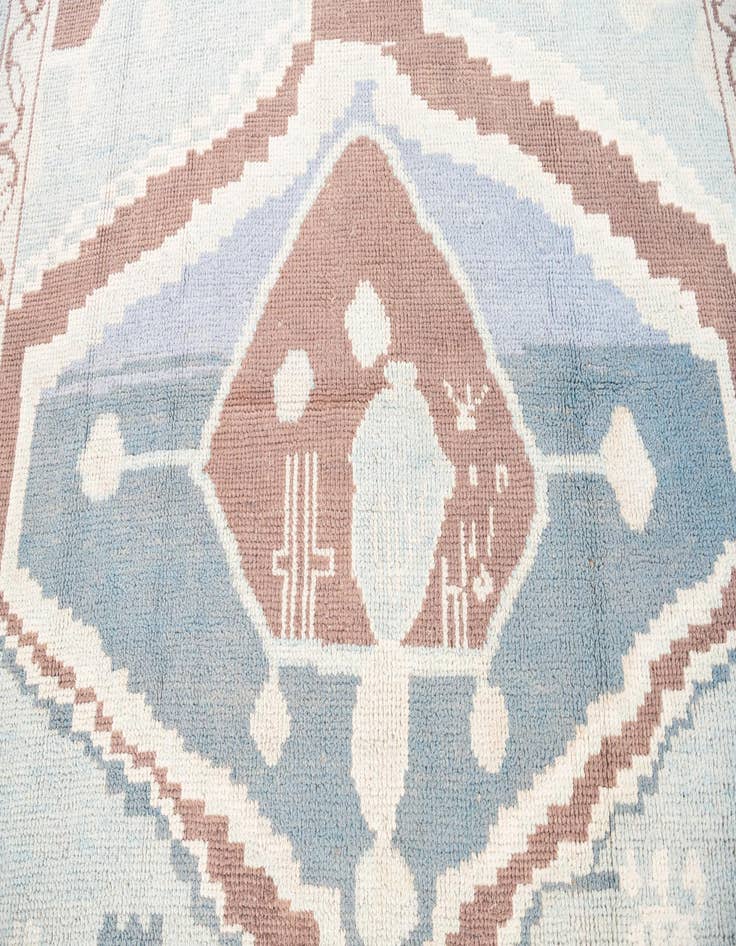 Detail image of 8' 3 x 10'  Hand Knotted Moroccan Wool Rug