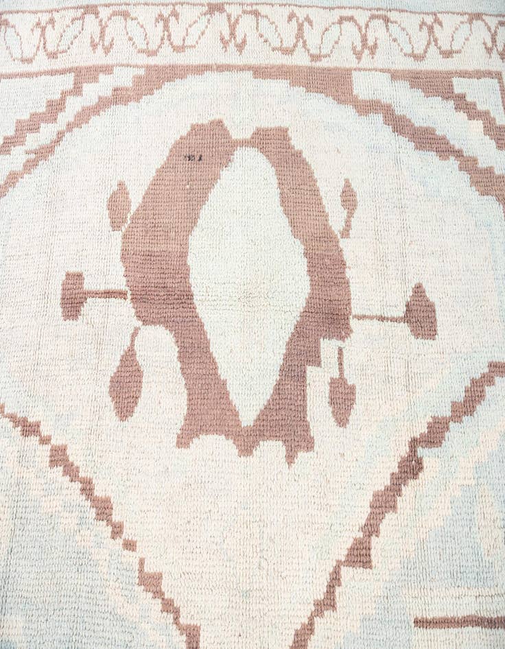 Detail image of 8' 3 x 10'  Hand Knotted Moroccan Wool Rug