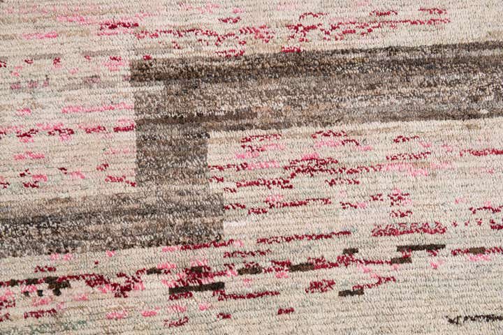 12' 3 x 15' 1 Hand Knotted Moroccan Wool Rug