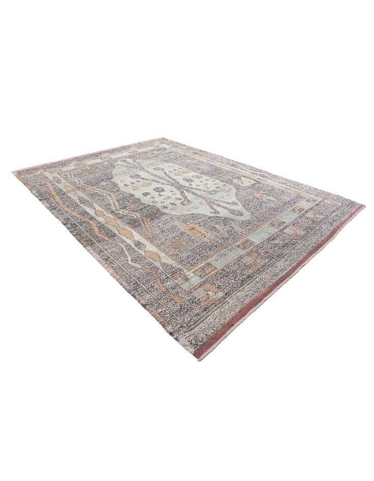 Detail image of 8' 10 x 12' 1 Hand Knotted Moroccan Wool Rug