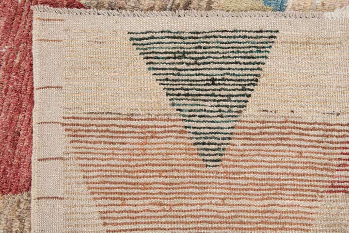 8' 10 x 13' Hand Knotted Moroccan Wool Rug