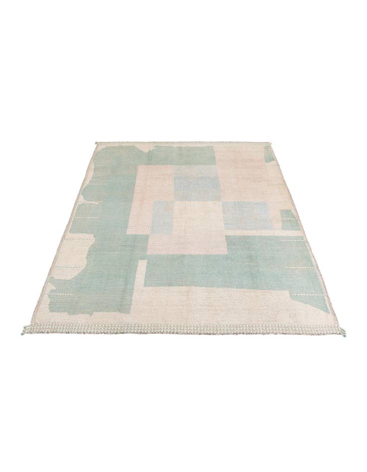 Detail image of 8' 2 x 9' 10 Hand Knotted Moroccan Wool Rug