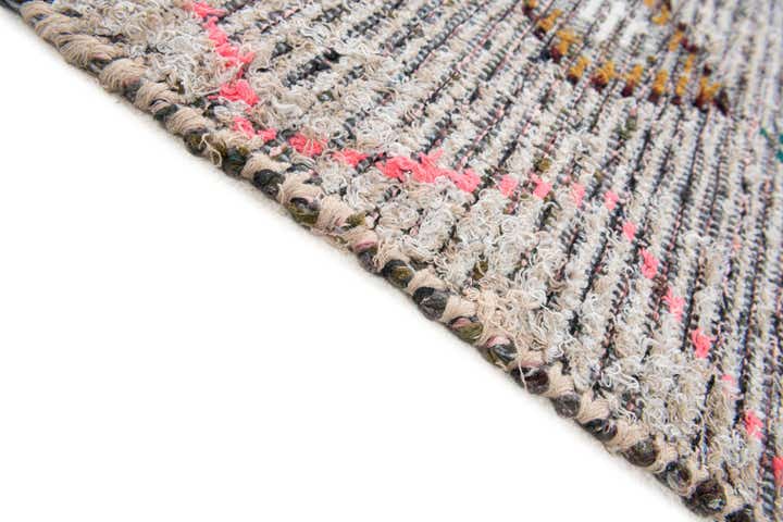 5' 8 x 8' 3 Hand Knotted Moroccan Wool Rug