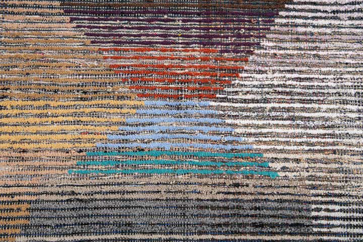 5' 6 x 8' 4 Hand Knotted Moroccan Wool Rug