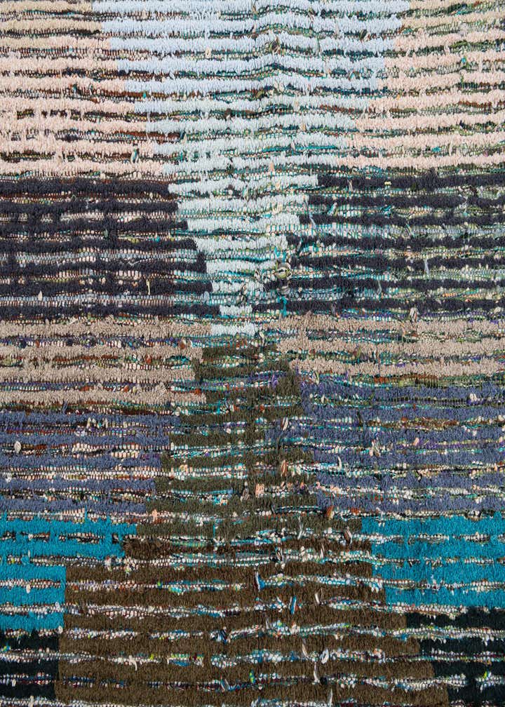 5' 8 x 8' 3 Hand Knotted Moroccan Wool Rug