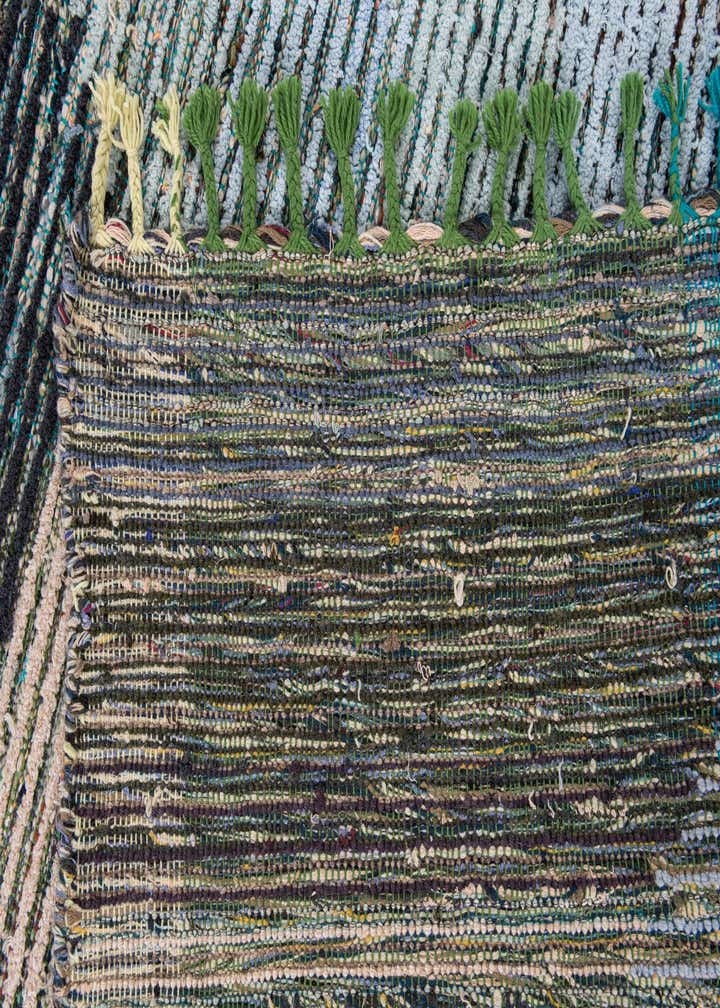 5' 8 x 8' 3 Hand Knotted Moroccan Wool Rug