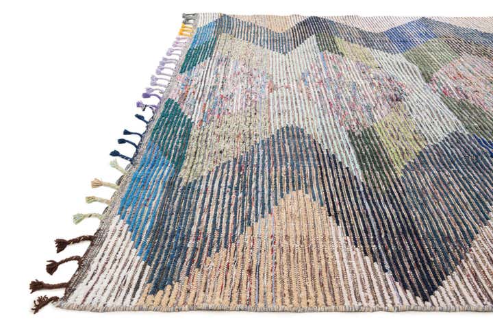 8' 2 x 10' Hand Knotted Moroccan Wool Rug