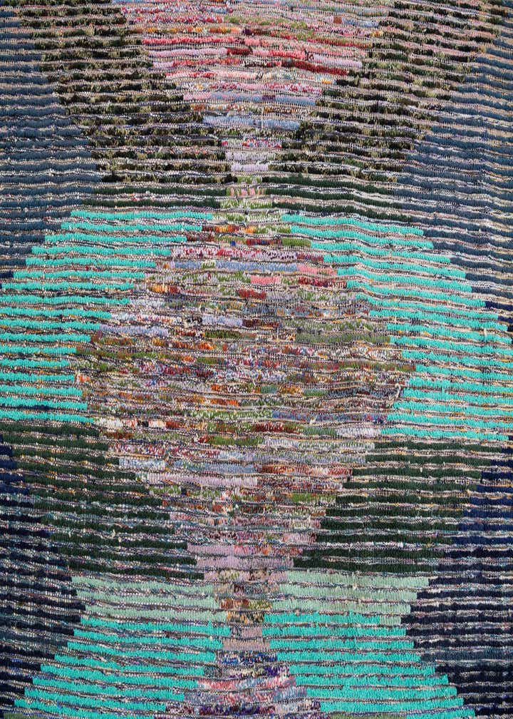 8' 2 x 10' Hand Knotted Moroccan Wool Rug