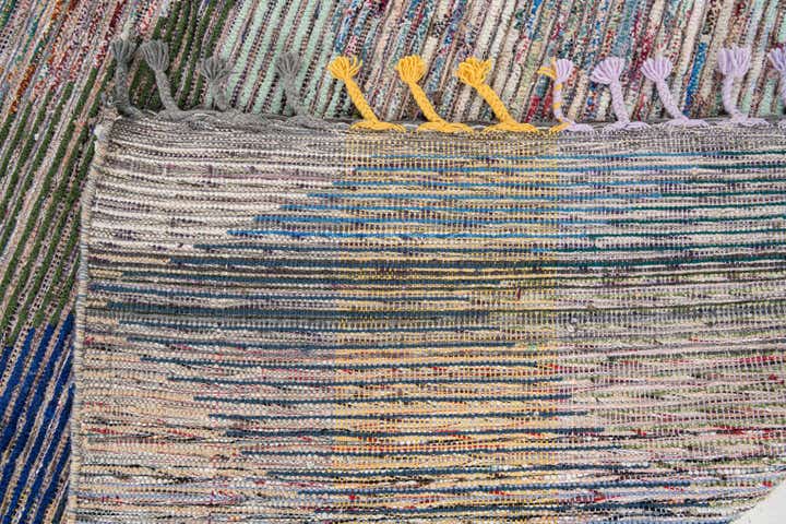 8' 2 x 10' Hand Knotted Moroccan Wool Rug