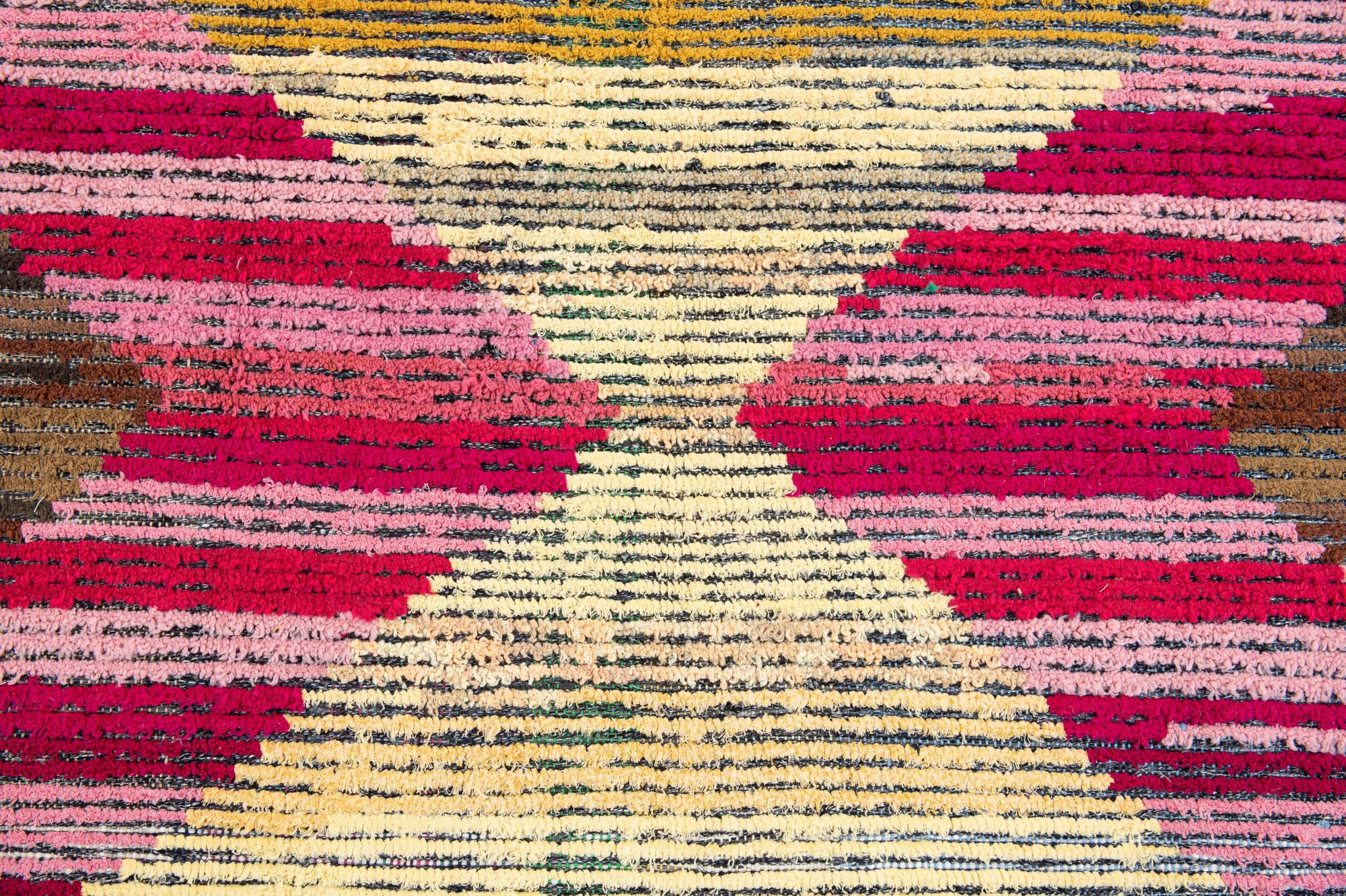 8' 2 x 10' 5 Hand Knotted Moroccan Wool Rug