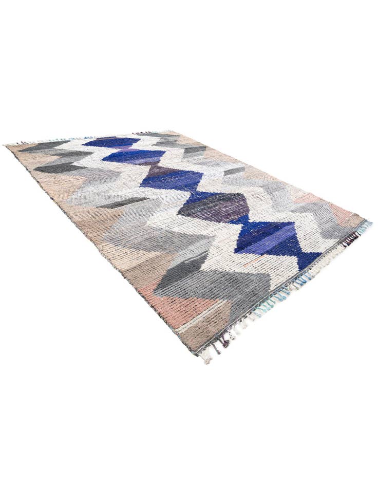 Detail image of 9' 4 x 12' 1  Hand Knotted Moroccan Wool Rug