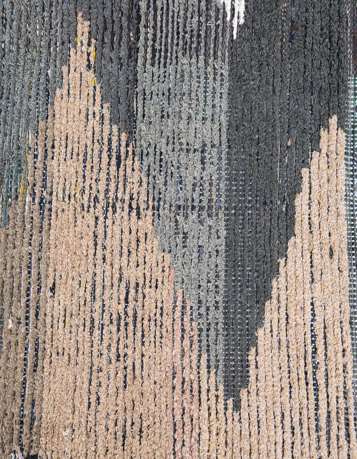 Detail image of 9' 4 x 12' 1  Hand Knotted Moroccan Wool Rug