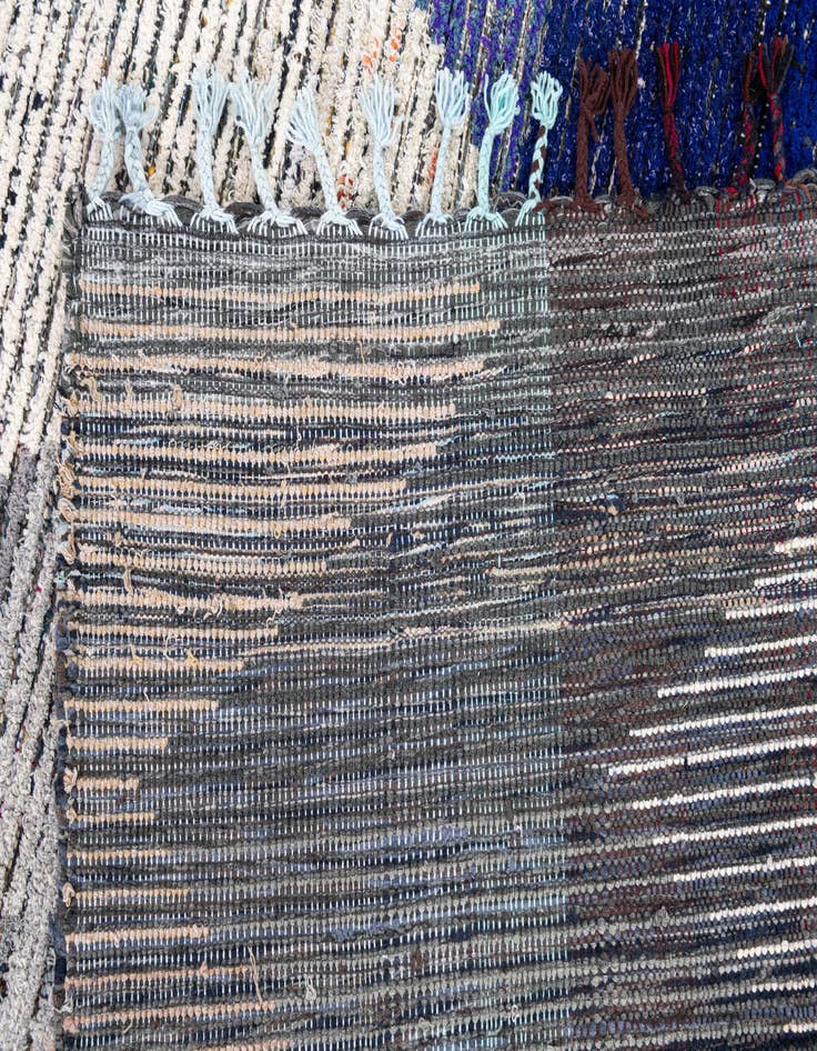 Detail image of 9' 4 x 12' 1  Hand Knotted Moroccan Wool Rug