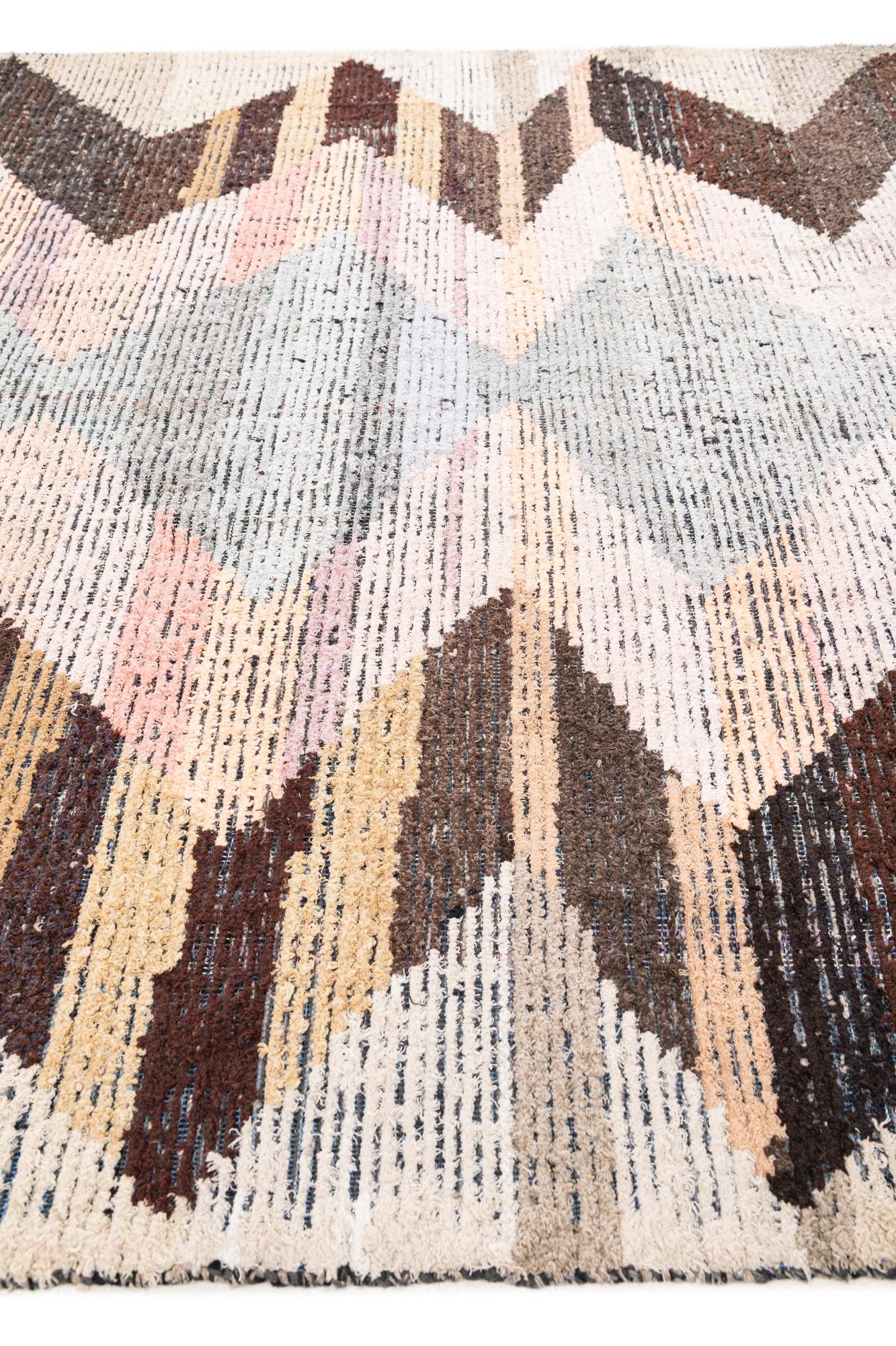 8' 5 x 10' 3 Hand Knotted Moroccan Wool Rug