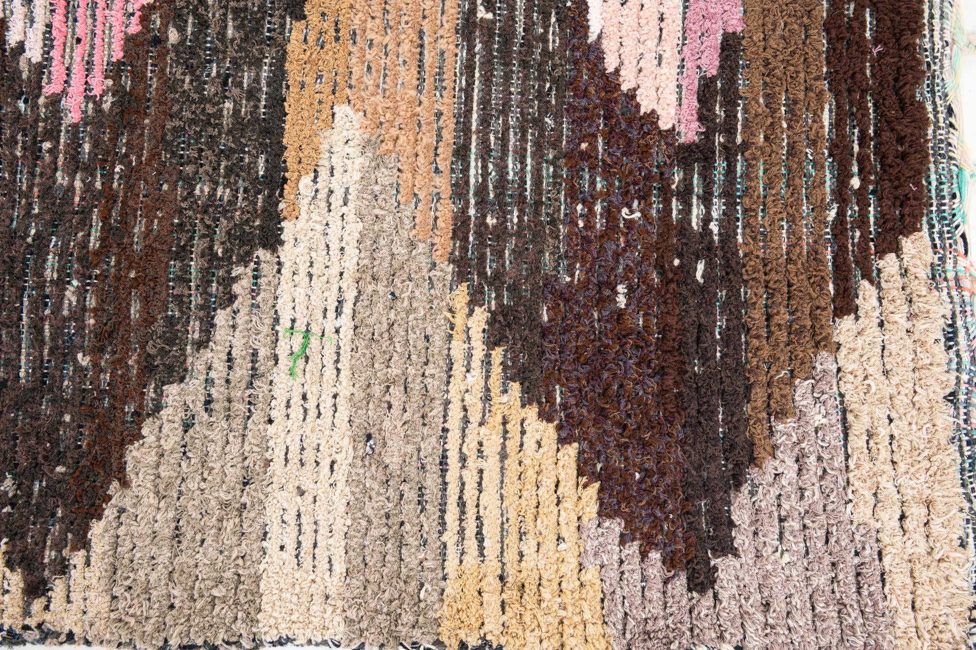 8' 5 x 10' 3 Hand Knotted Moroccan Wool Rug