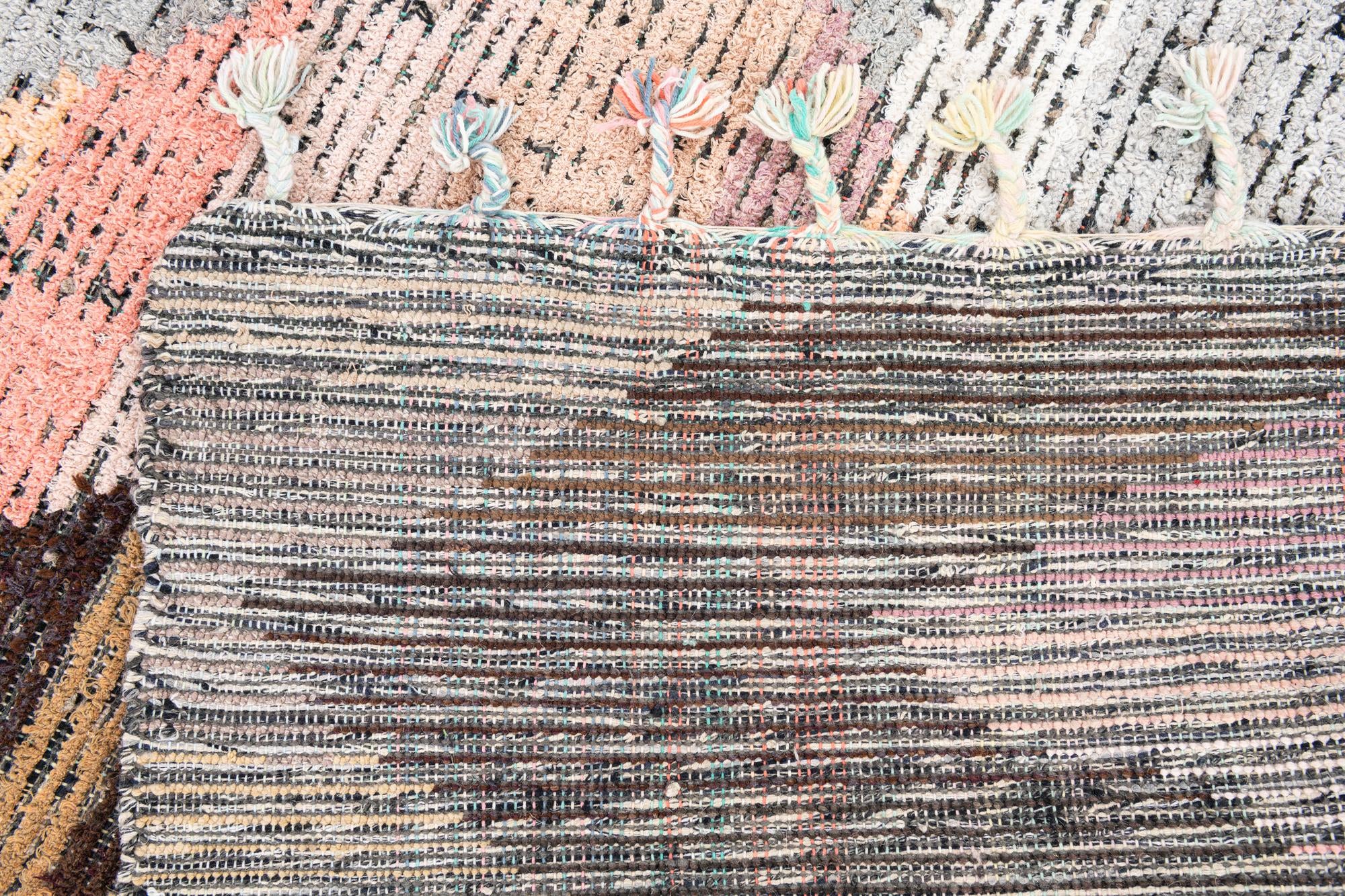 8' 5 x 10' 3 Hand Knotted Moroccan Wool Rug