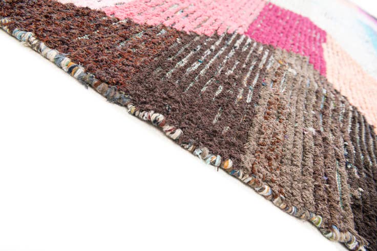 Detail image of 9' 2 x 12' 1 Hand Knotted Moroccan Wool Rug