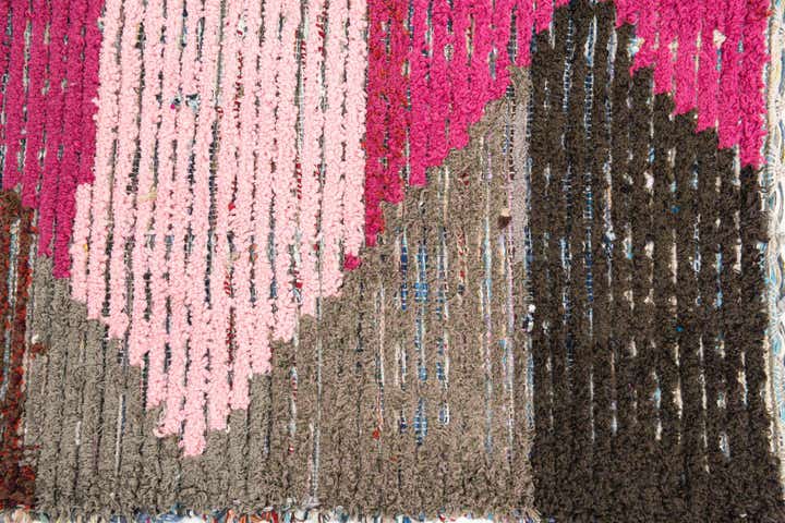 9' 2 x 12' 1 Hand Knotted Moroccan Wool Rug