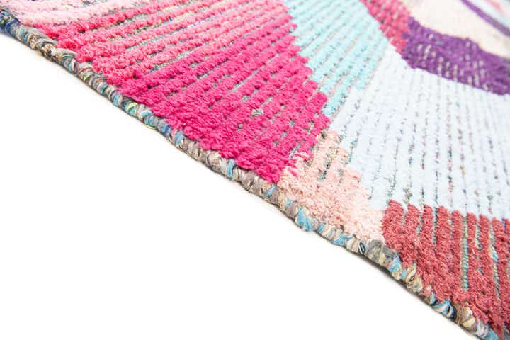 9' 2 x 12' 1 Hand Knotted Moroccan Wool Rug