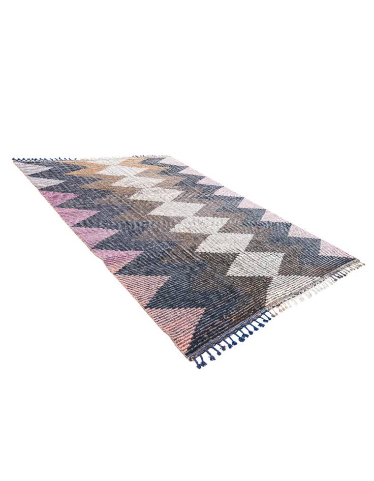 Detail image of 7' 8 x 10' 2 Hand Knotted Moroccan Wool Rug