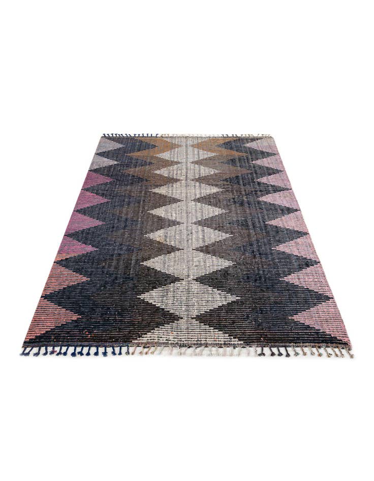 Detail image of 7' 8 x 10' 2 Hand Knotted Moroccan Wool Rug