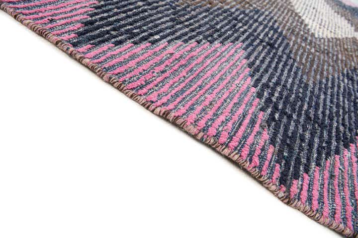 7' 8 x 10' 2 Hand Knotted Moroccan Wool Rug