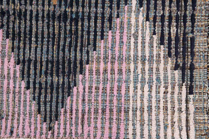 7' 8 x 10' 2 Hand Knotted Moroccan Wool Rug