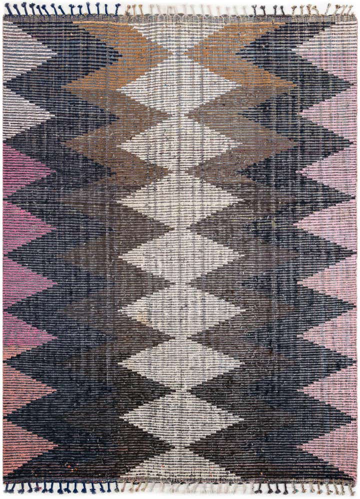 7' 8 x 10' 2 Hand Knotted Moroccan Wool Rug