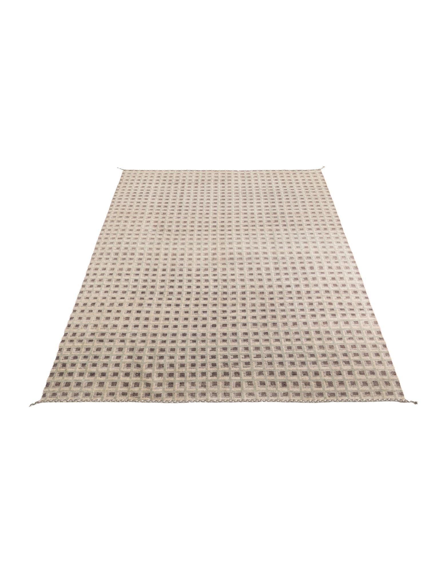 9' 4 x 12' 1 Hand Knotted Moroccan Wool Rug