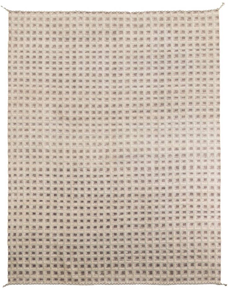 Detail image of 9' 4 x 12' 1 Hand Knotted Moroccan Wool Rug