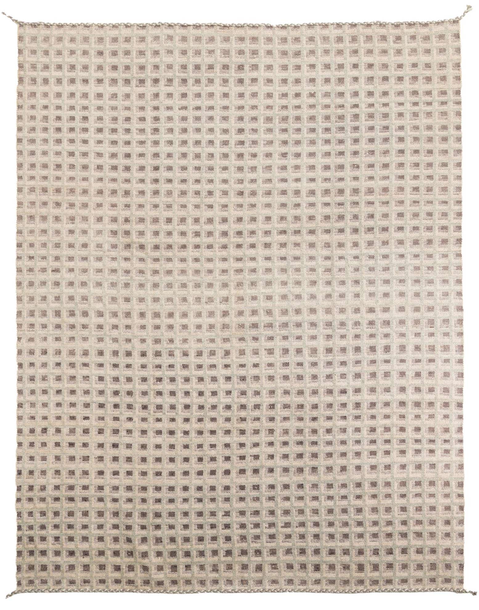 9' 4 x 12' 1 Hand Knotted Moroccan Wool Rug
