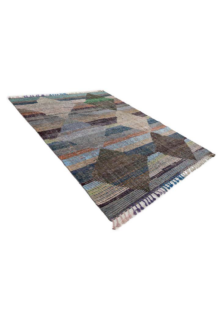 8' 2 x 10' 1 Hand Knotted Moroccan Wool Rug
