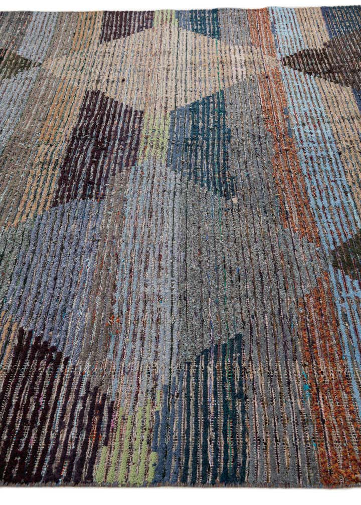 8' 2 x 10' 1 Hand Knotted Moroccan Wool Rug
