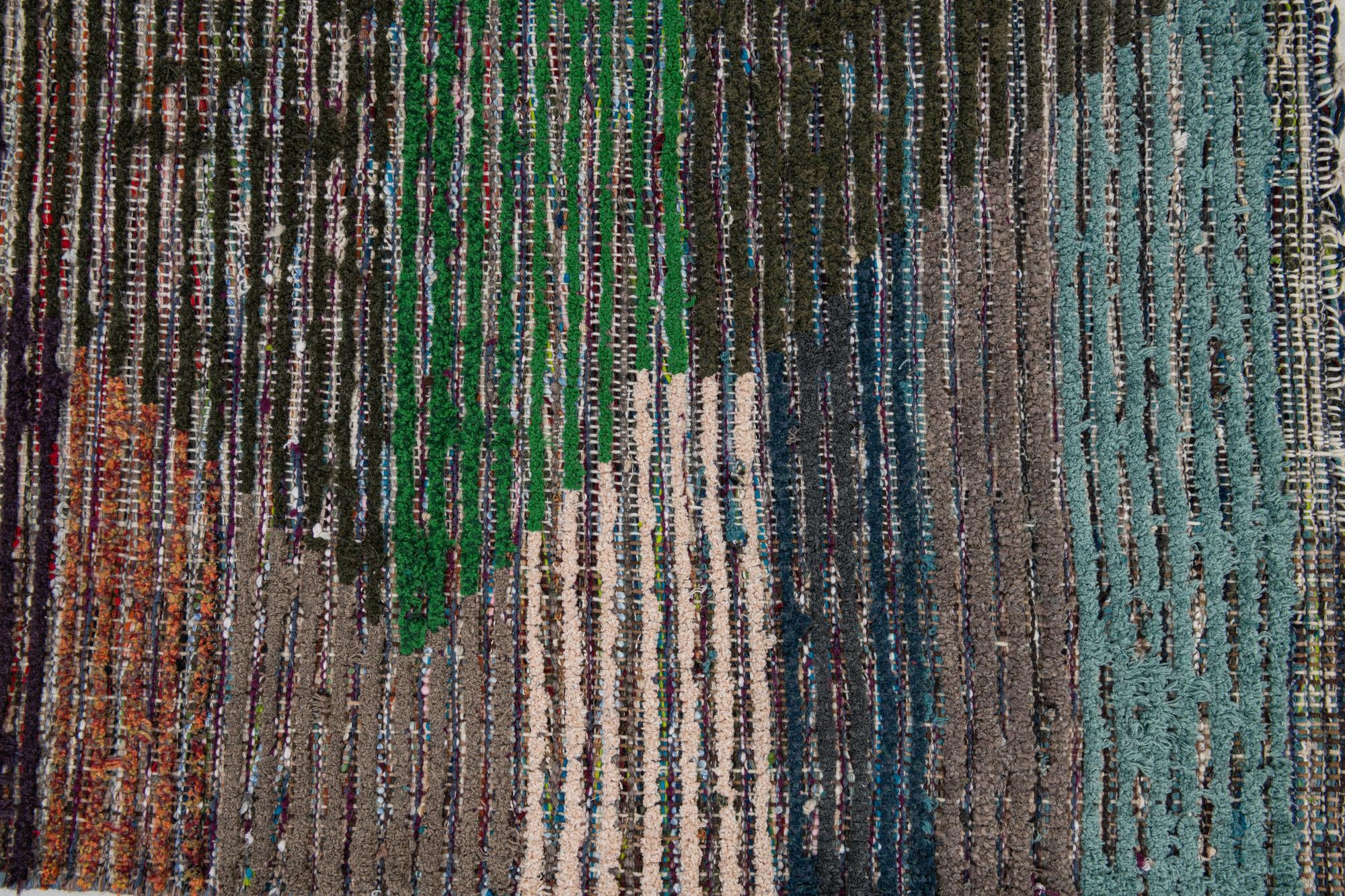 8' 2 x 10' 1 Hand Knotted Moroccan Wool Rug