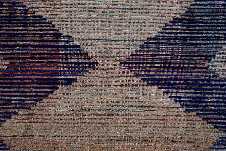 9' 1 x 12' 2 Hand Knotted Moroccan Wool Rug