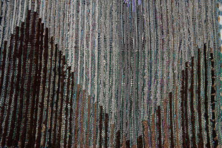 9' 1 x 12' 2 Hand Knotted Moroccan Wool Rug