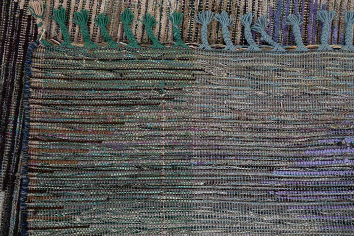 9' 1 x 12' 2 Hand Knotted Moroccan Wool Rug