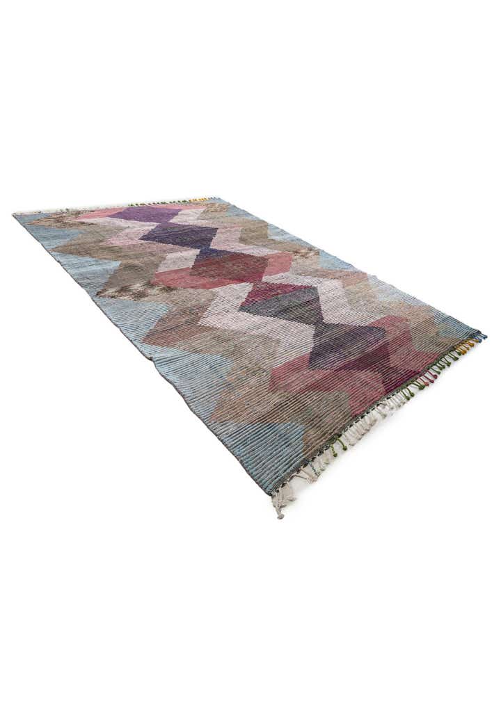 9' 8 x 11' 10 Hand Knotted Moroccan Wool Rug