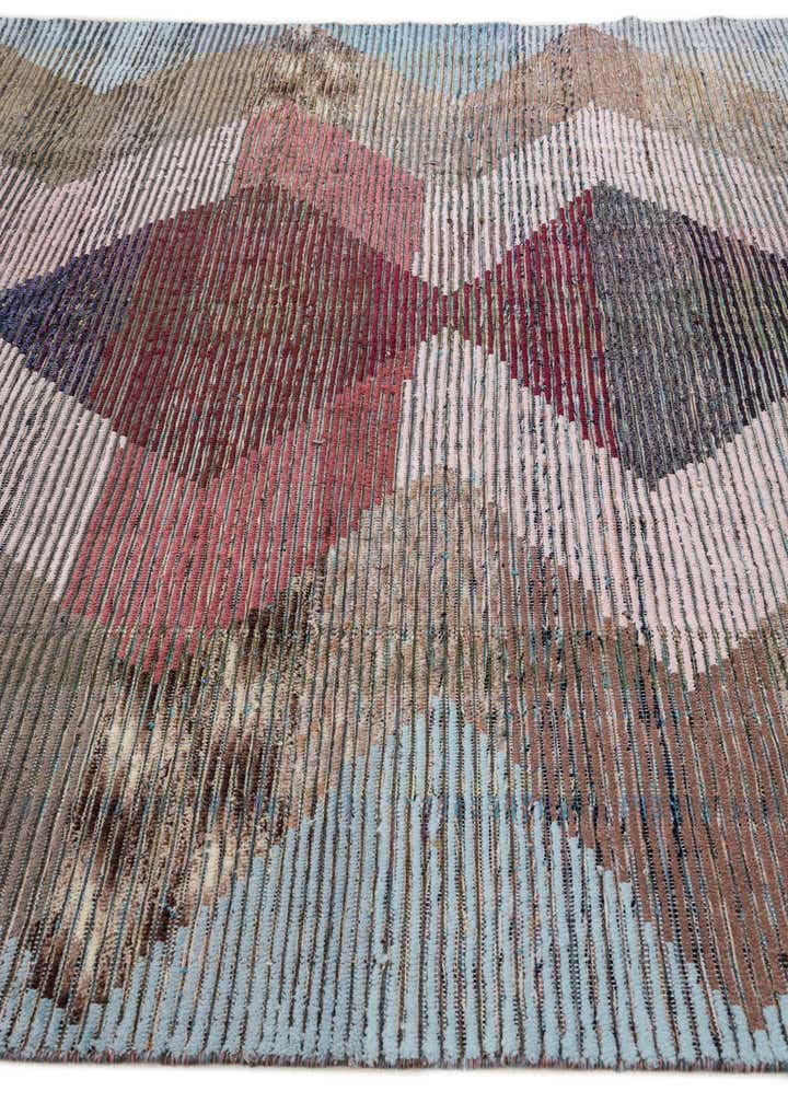 9' 8 x 11' 10 Hand Knotted Moroccan Wool Rug