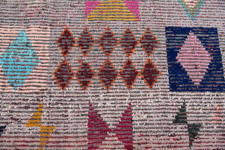 8' 2 x 11' Hand Knotted Moroccan Wool Rug